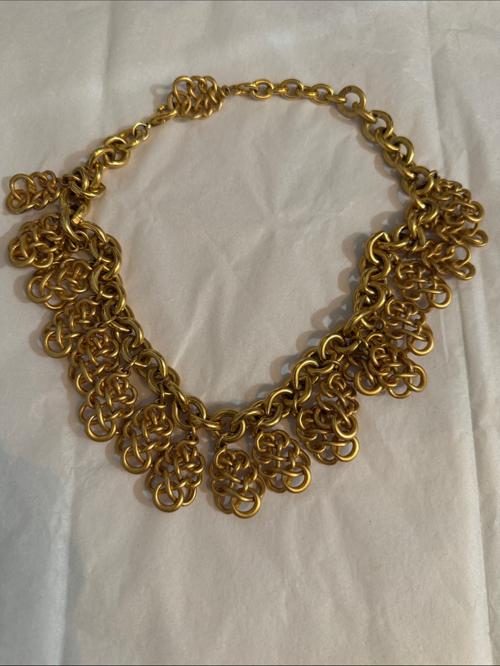 DKNY Heavy Love Knot Necklace